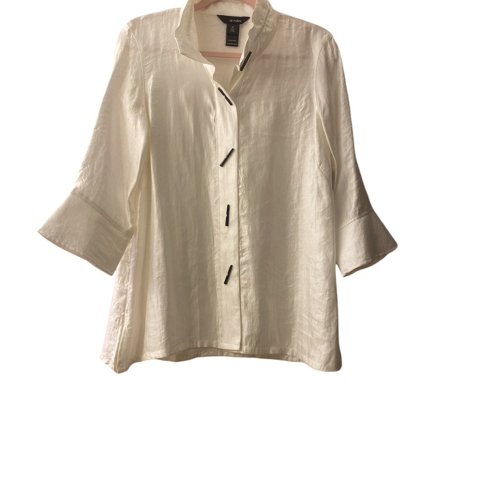 Ali Miles White Blouse